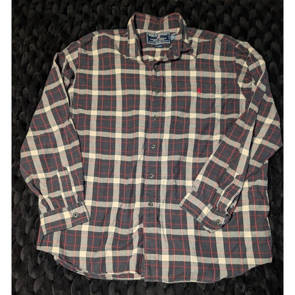 Polo Sport Other - VTG 90's Polo Sport Ralph Lauren Sportsman Plaid Flannel Button Down Shirt XL